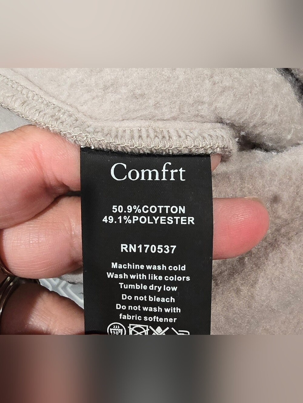 Comfrt High Waisted Sweatpants Size Large - Picture 7 of 7